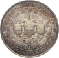 Preview: 1894 Silbermedaille zur Einweihung des Albistunnels Zug - Zürich